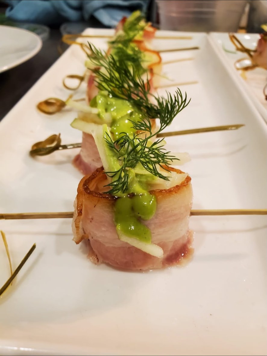 Bacon-Wrapped Canapés