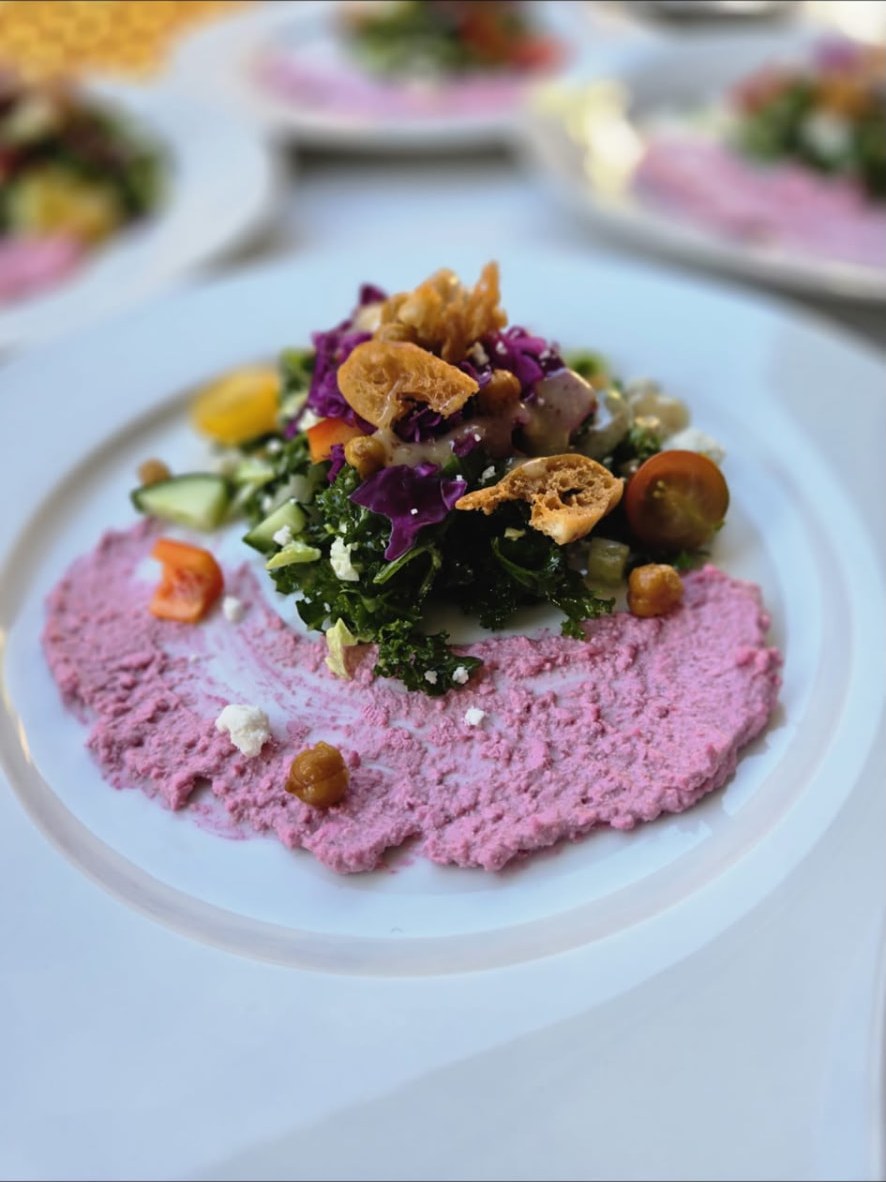 Kale & Beet Hummus