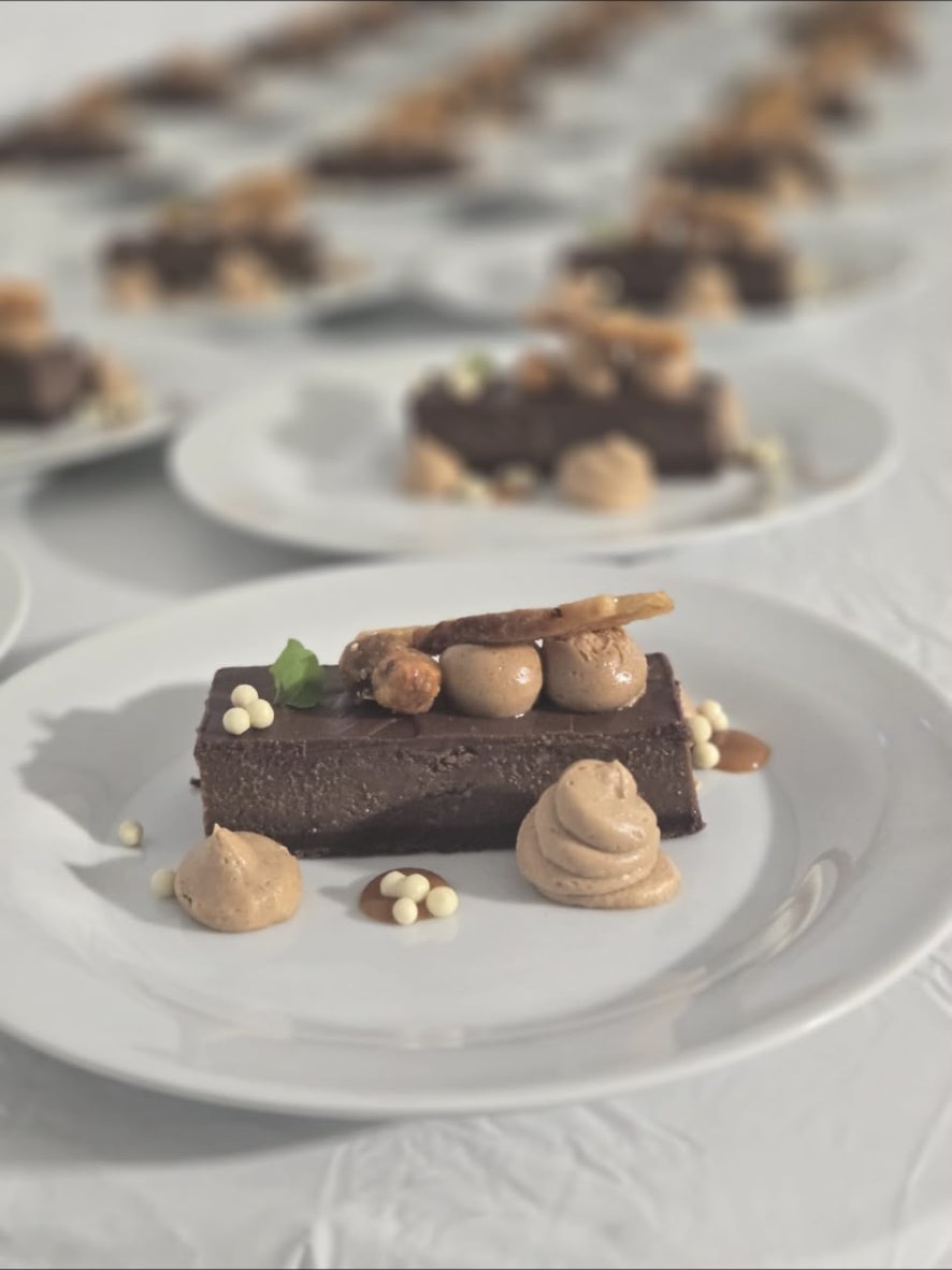 Chocolate Terrine, Praline